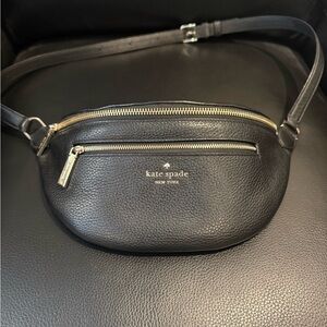Kate Spade Black Interior with Logo Detail